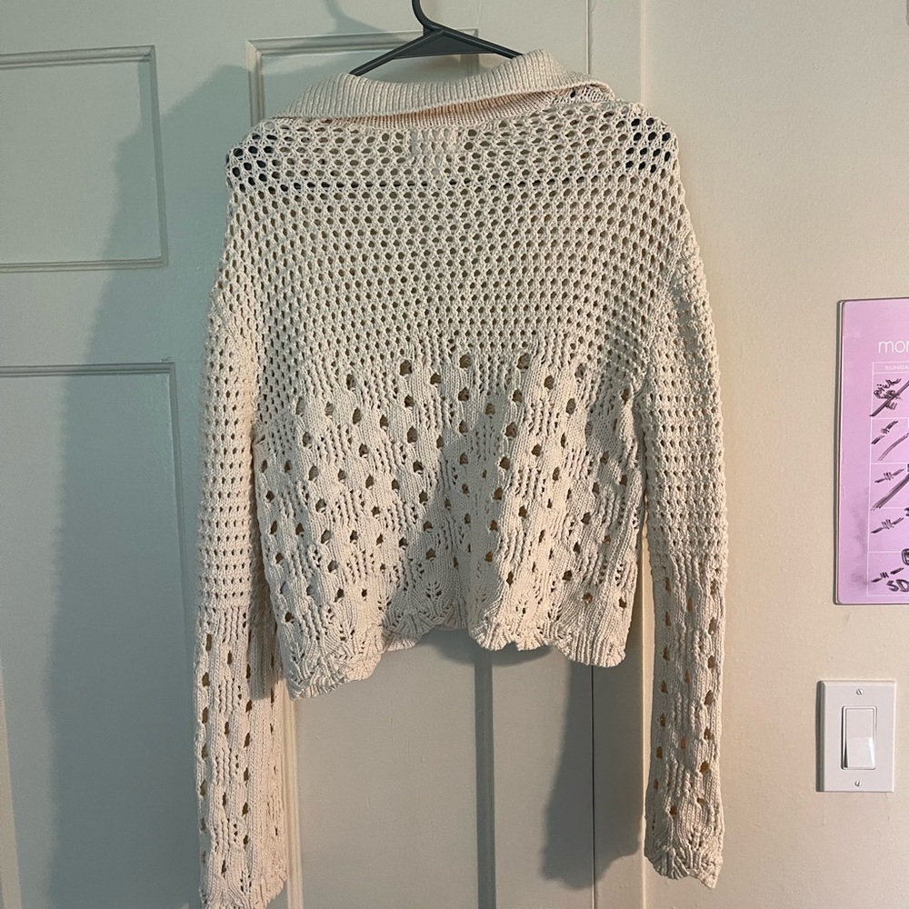 H&M crochet top